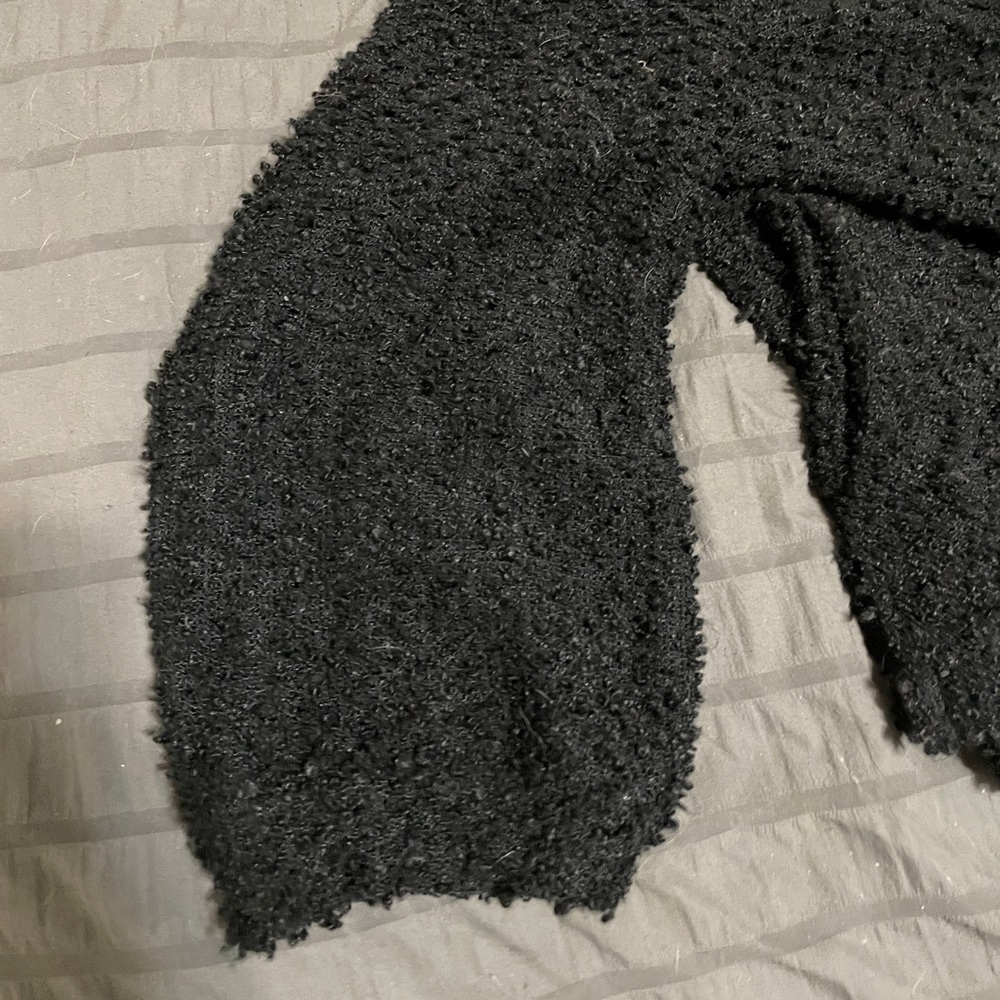 Wild Fable by Target black baggy comfy open cardigan sweater size XL